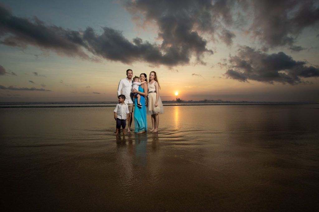 Bali photo session for family