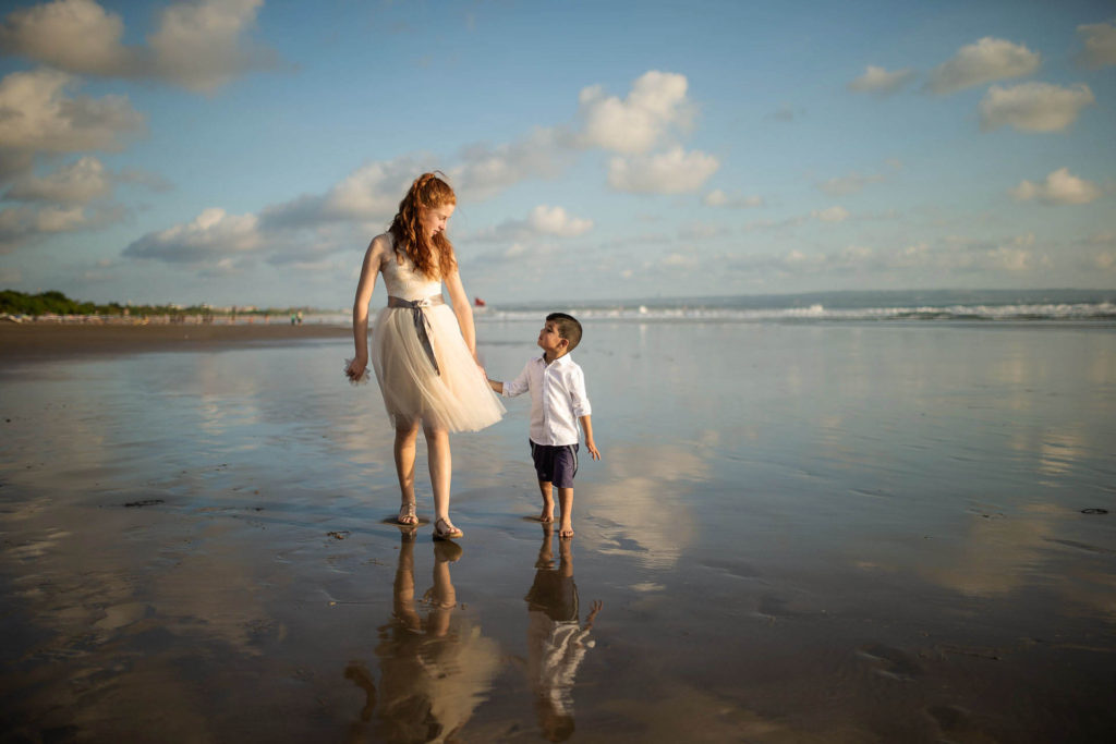 Bali Beach Family Photo