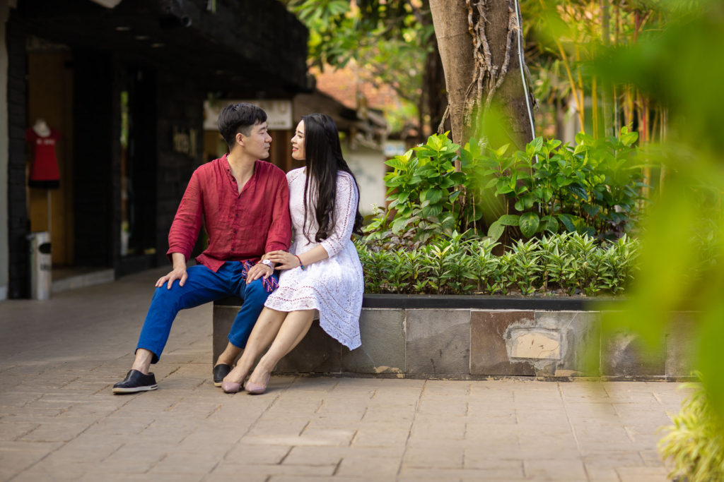 Casual pre wedding photos in Bali