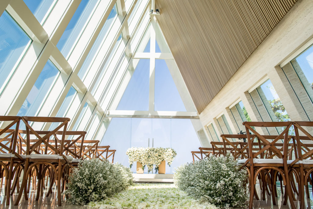 Wedding in Infinity Chapel, Conrad Bali