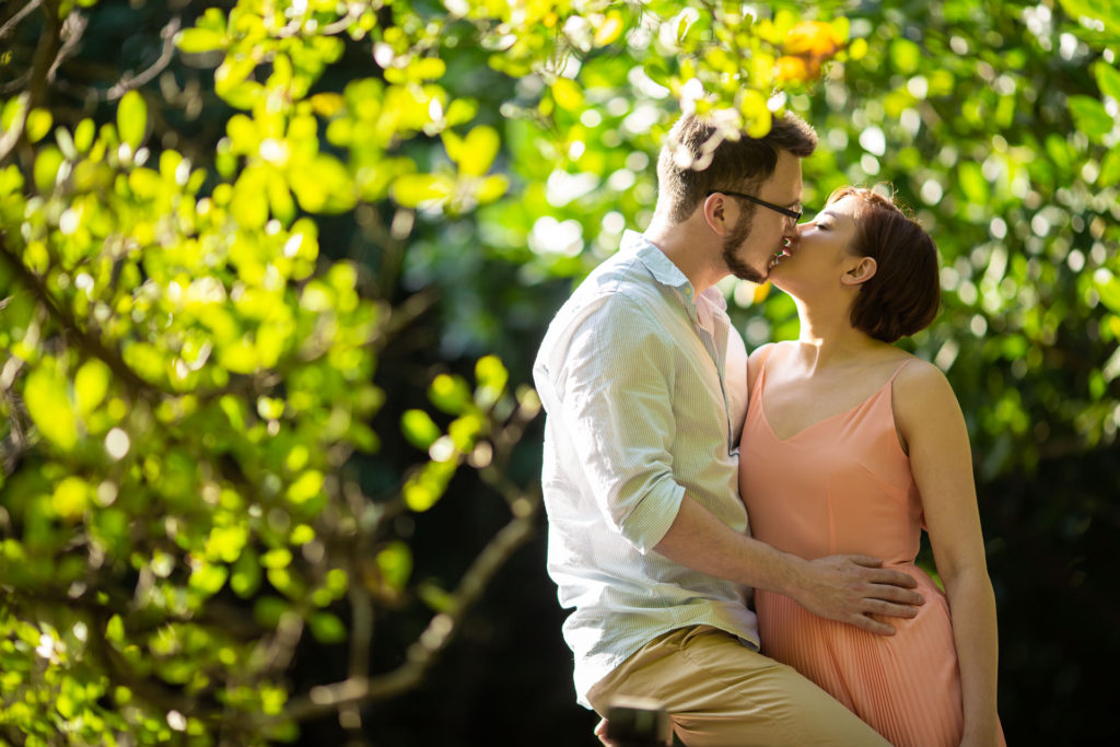 Bali pre wedding photos located in Mangrove Forest, Bali.