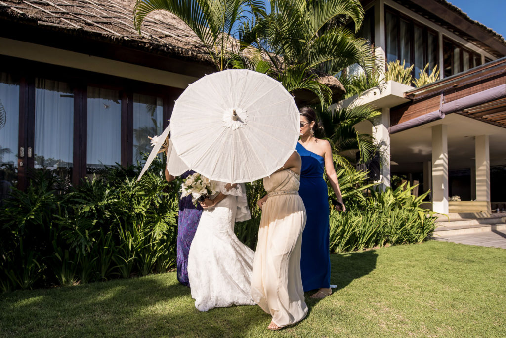 Shalimar Villa Estate Wedding - walk down the aisle