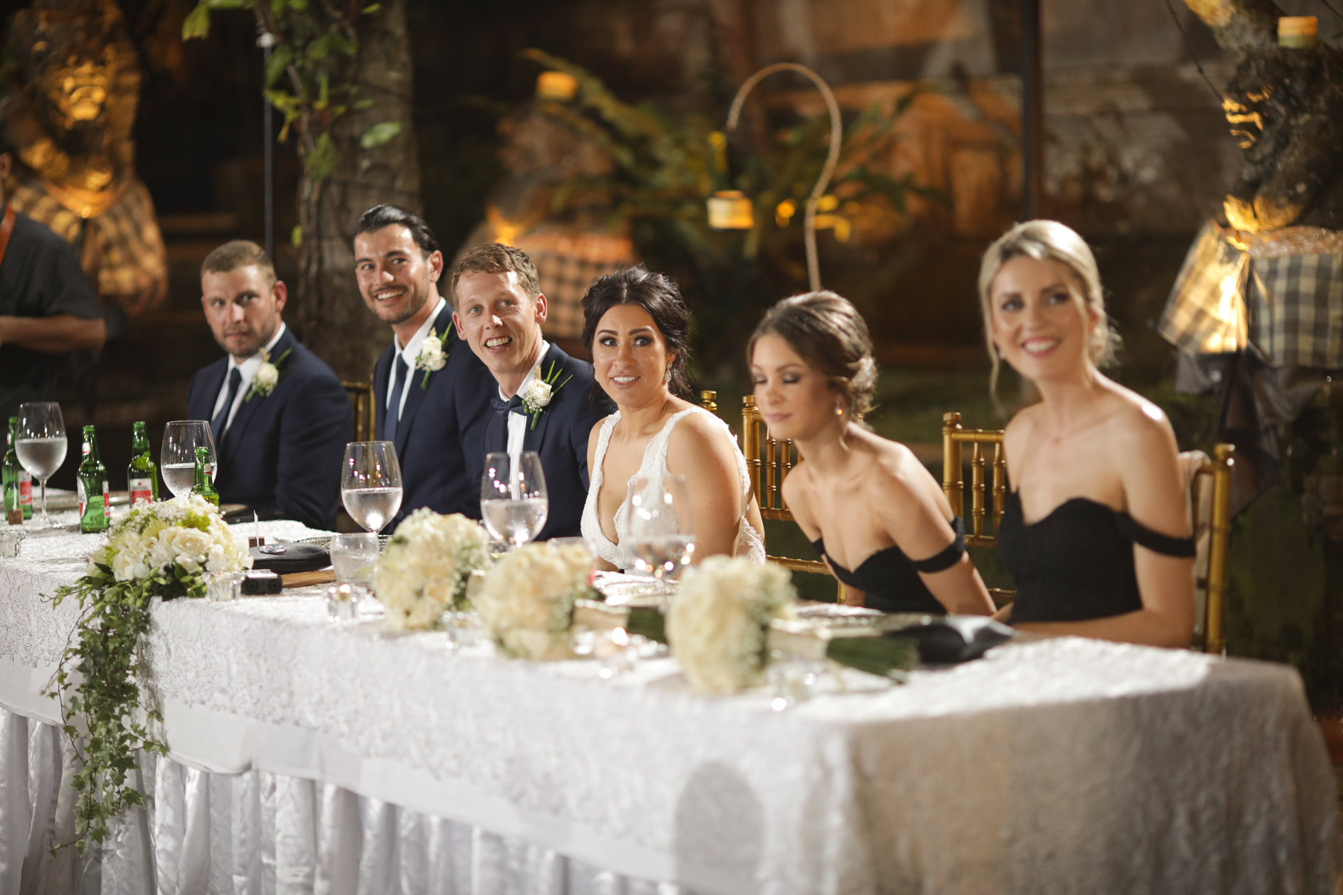 Wedding at Royal Pitamaha, Ubud, Bali - reception time