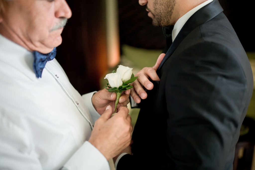 Groom getting ready - Ayana Resort, Bali