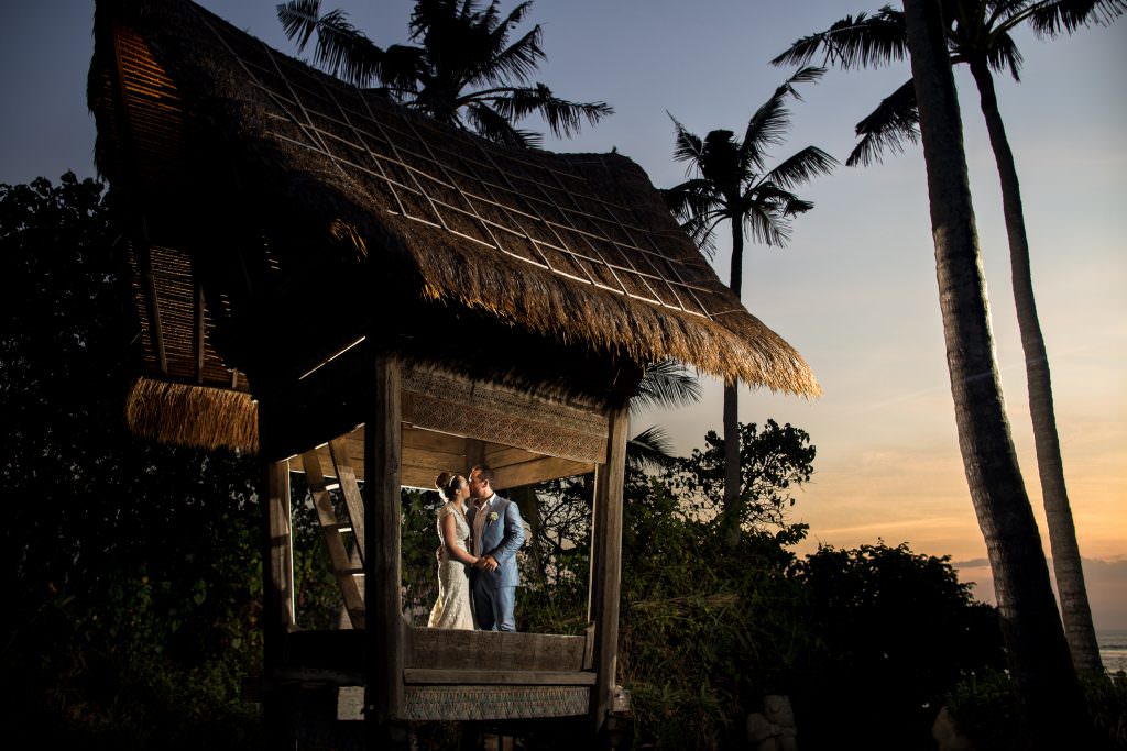 Wedding at Ombak Luwung, Bali. Photos taken by Iwan