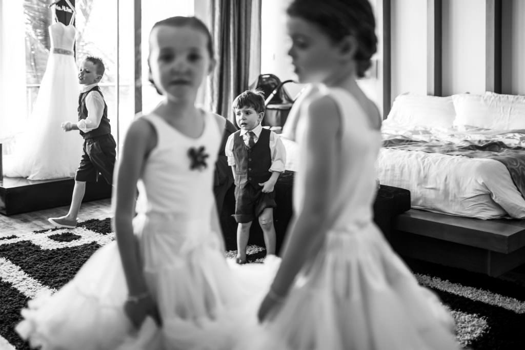 Kids in a wedding