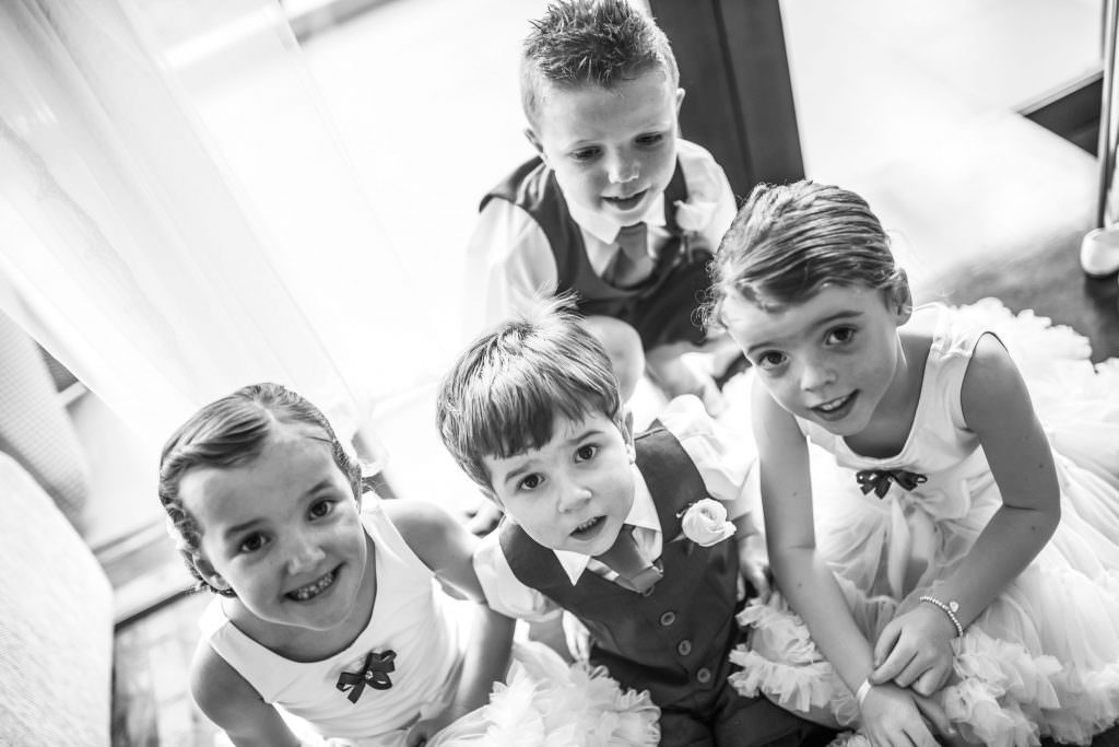 Kids in a wedding