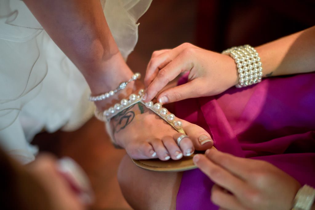 Wedding at The Patra Bali. Bride's detail