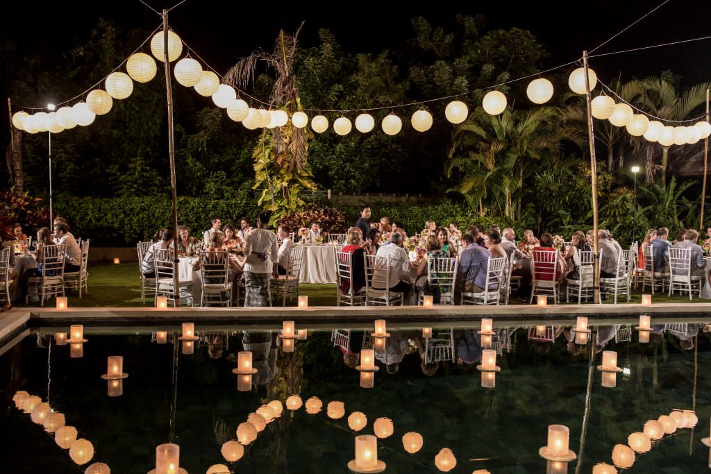 Bali Wedding Photographer - reception time