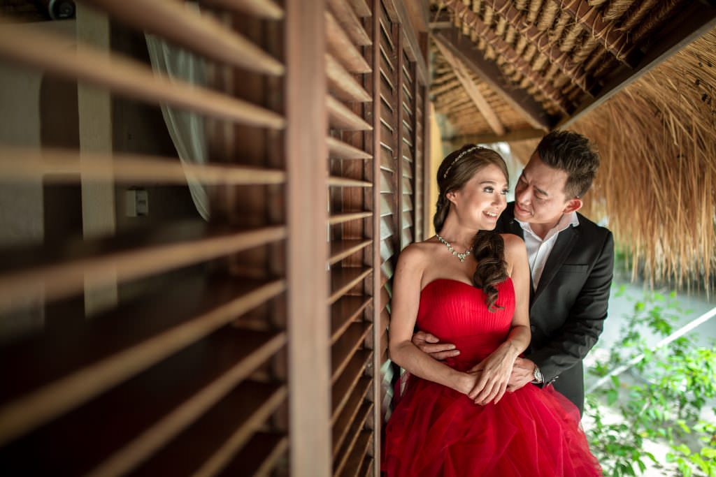 Prewedding photos at Lembongan Island, Bali.