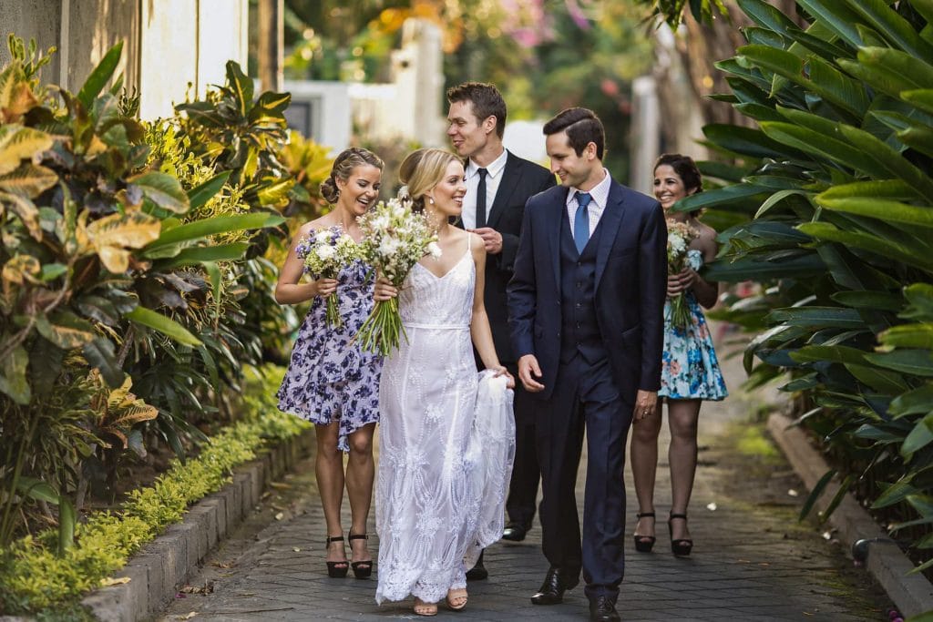 Aimee & Ivan's Bali wedding photos - post ceremony