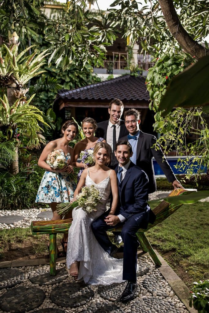 Aimee & Ivan's Bali wedding photos - post ceremony