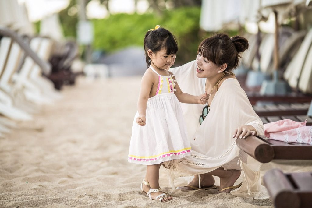 Family photo shooting in Bali