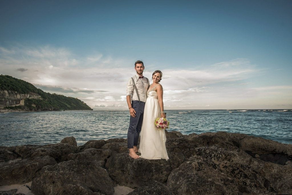 Bali Wedding Photographer - sunset time