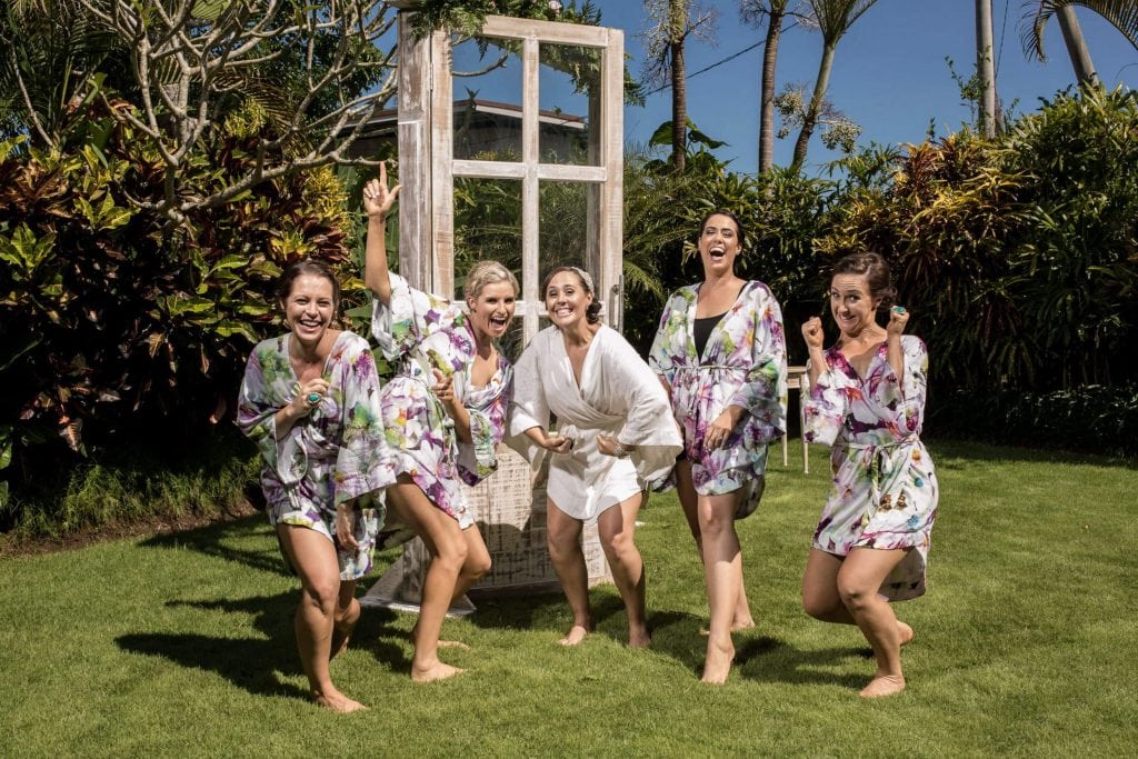 Bali Wedding Photographer - Girls having fun