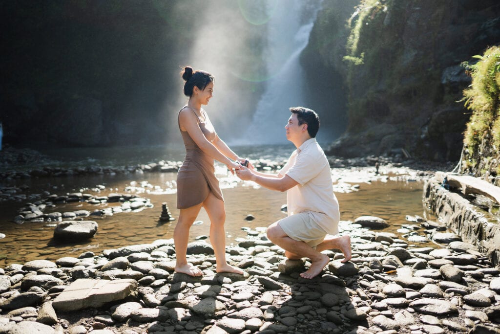 Do surprise proposal in Bali