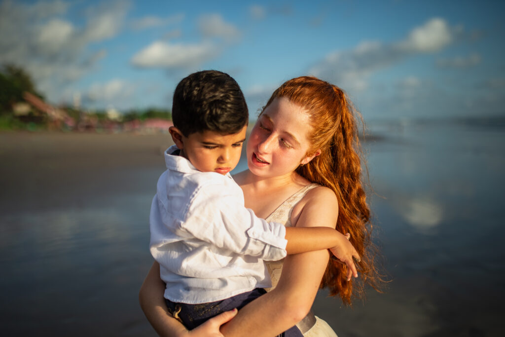 Double Six Beach, Seminyak - Family holiday photos