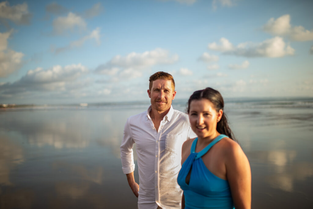 Double Six Beach, Seminyak - Family photo session in Bali