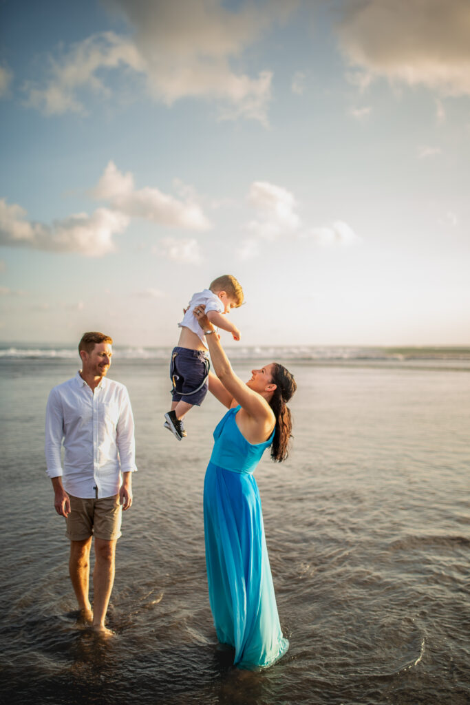Double Six Beach, Seminyak - Bali family photographer