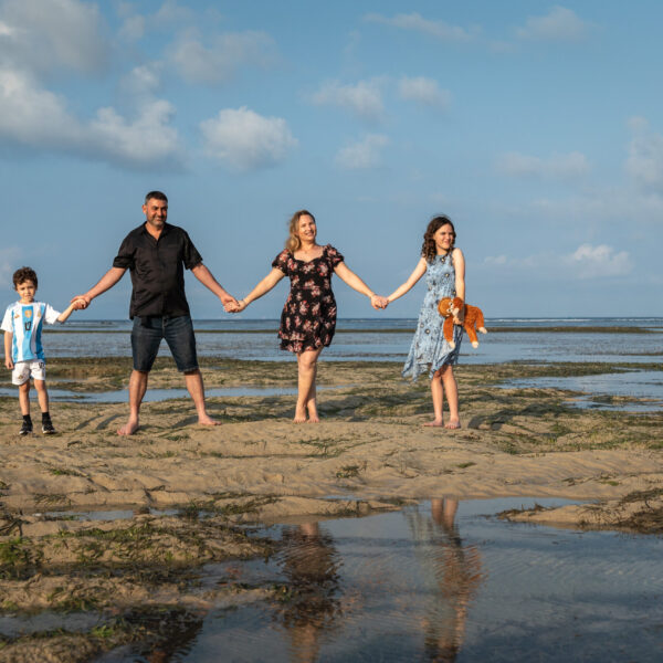 Nusa Dua Beach Family Photoshoot