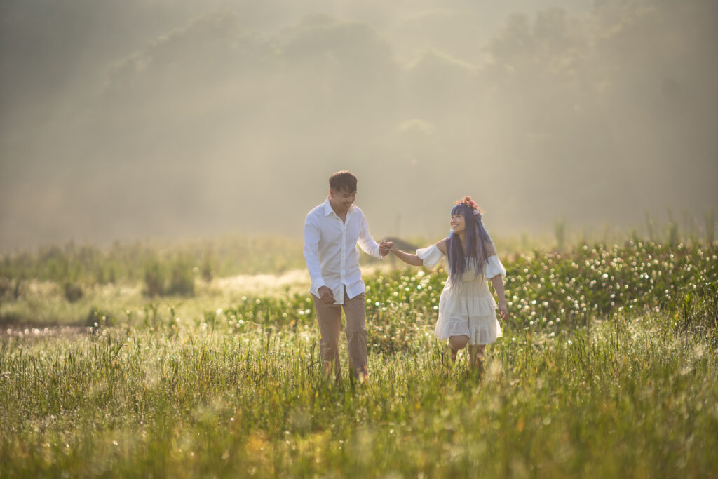Tamblingan - Pre-wedding photography style