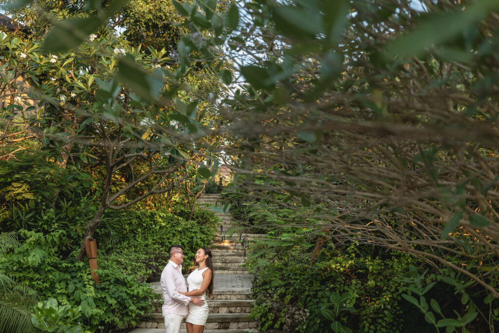 Jumeirah Bali - Romantic proposal photography