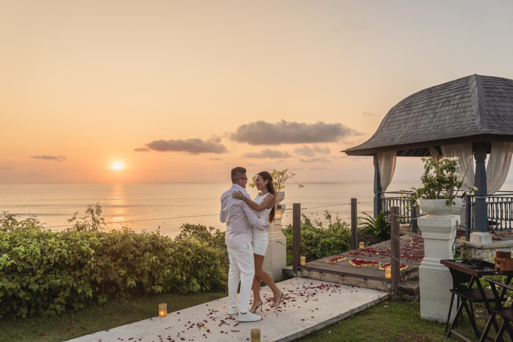Jumeirah Bali - Romantic Bali proposal