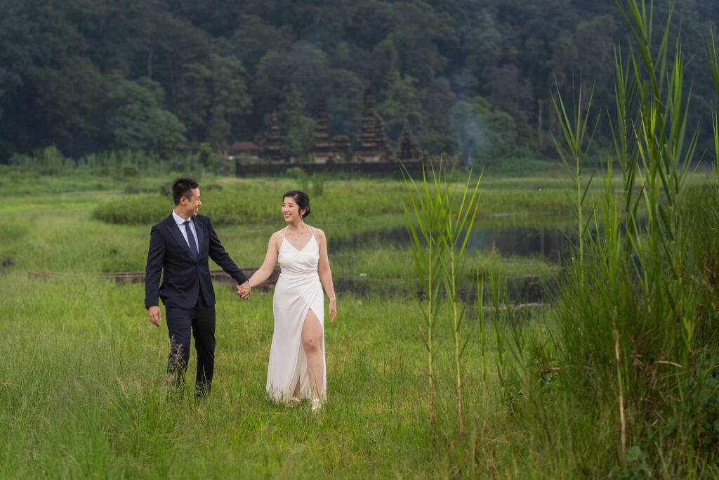 Tamblingan Lake - Pre-wedding portraits