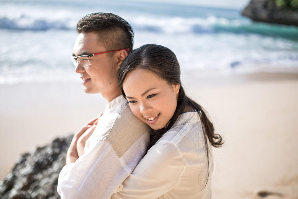 Bali South Coast - Romantic couple photos