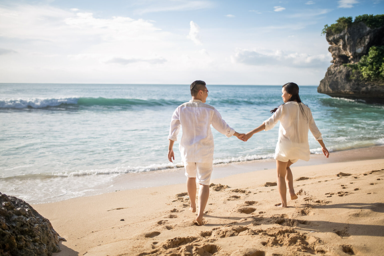 Cammy and Stephen Bali Pre-wedding on the South Coast