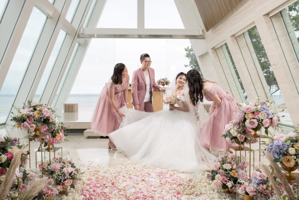 Conrad Bali Infinity Chapel - Wedding day memories