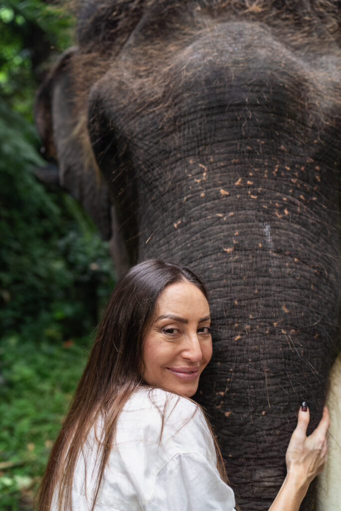 Mason Elephant Park - Surprise engagement photography