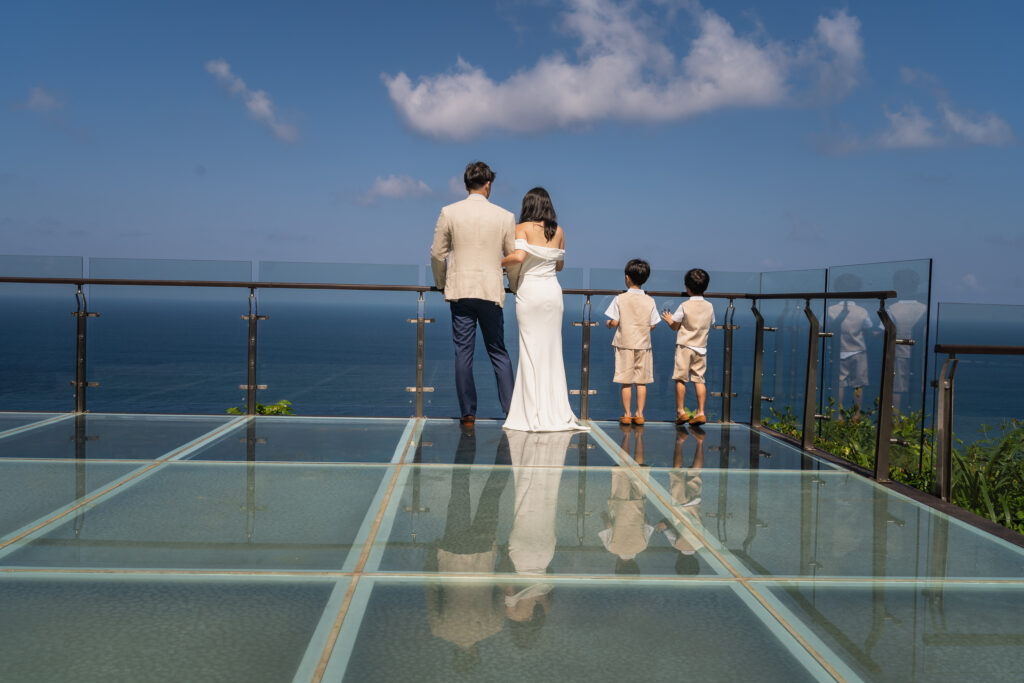 Tirtha Uluwatu - Family holiday photos