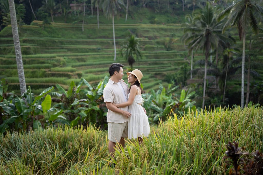 Ubud - Surprise proposal photography