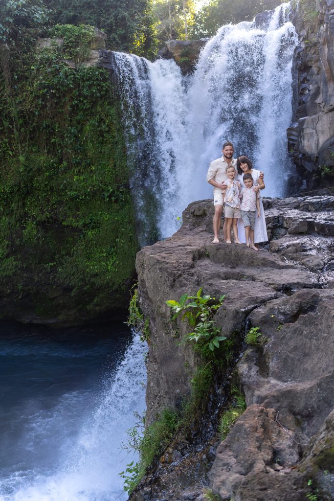 Blangsinga Waterfall - Family photoshoot