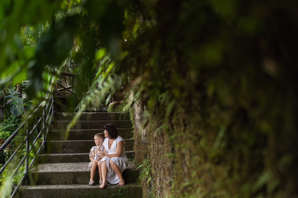 Blangsinga Waterfall - Bali family photographer