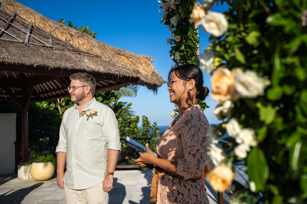 Villa Bale Agung - Romantic wedding photos