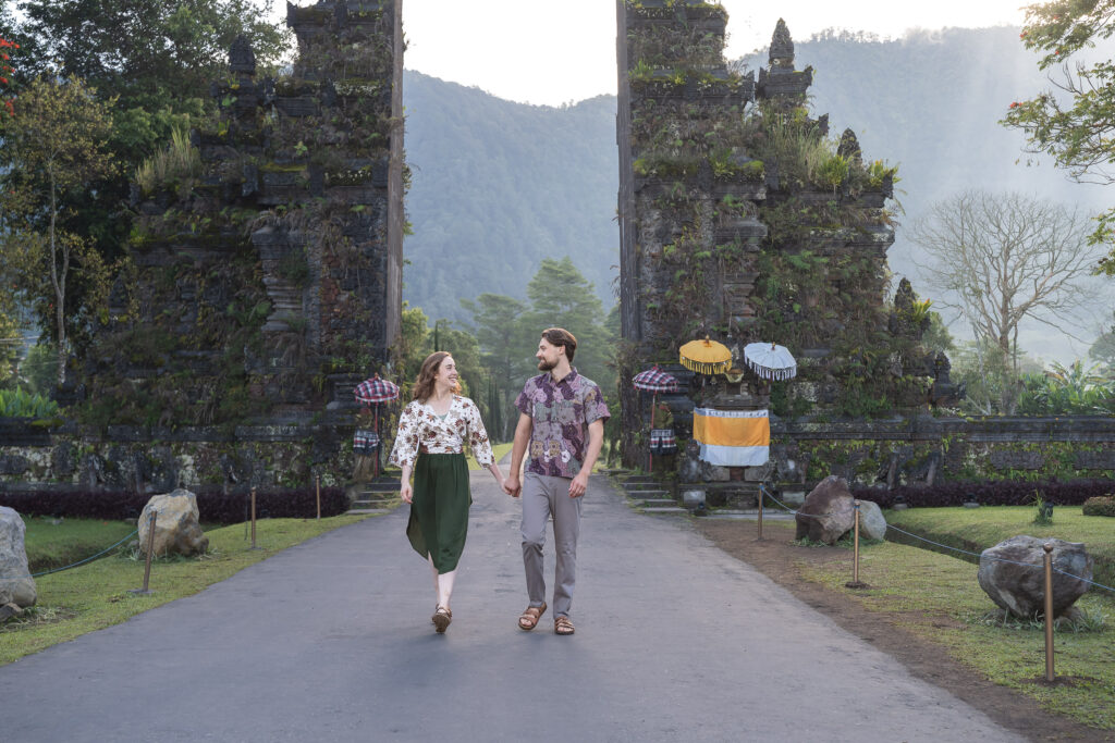 Bali Honeymoon Journey - Romantic couple photos