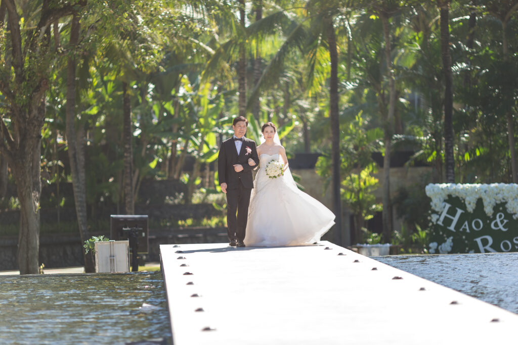 Bali Wedding at Infinity Chapel, Conrad Bali