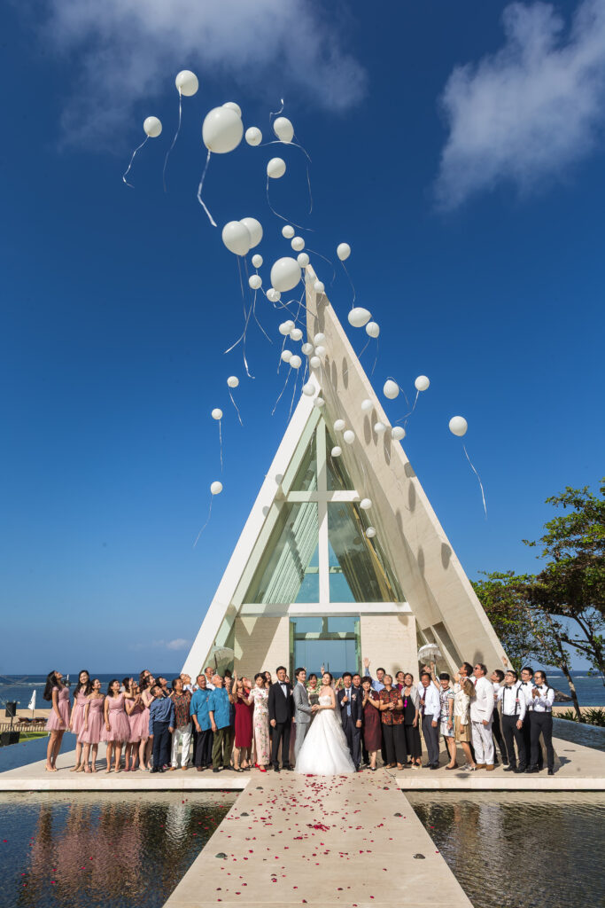 Bali Wedding at Infinity Chapel, Conrad Bali