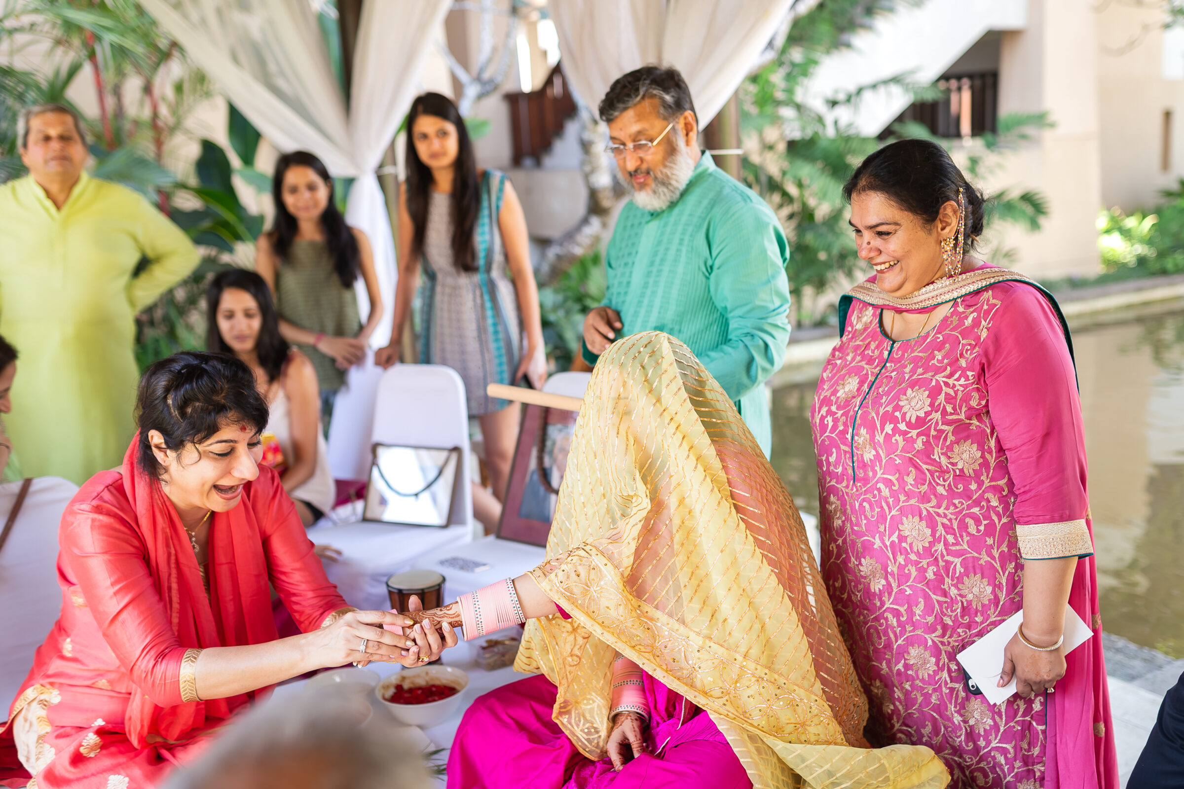 Conrad Bali Indian Wedding - Wedding portraits