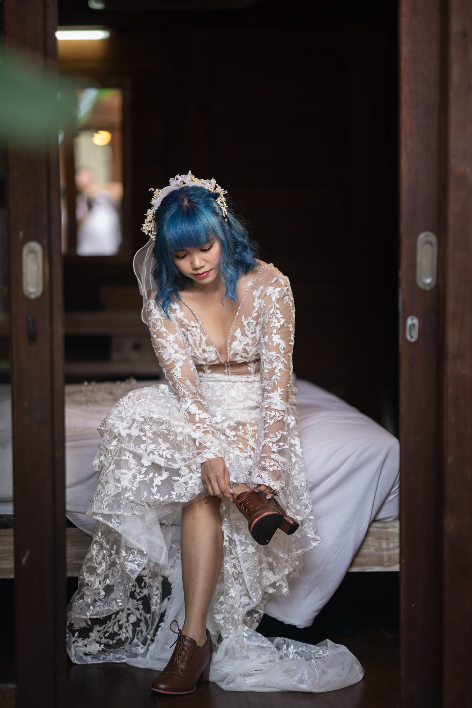 Balangan Beach Weddings - bride getting ready