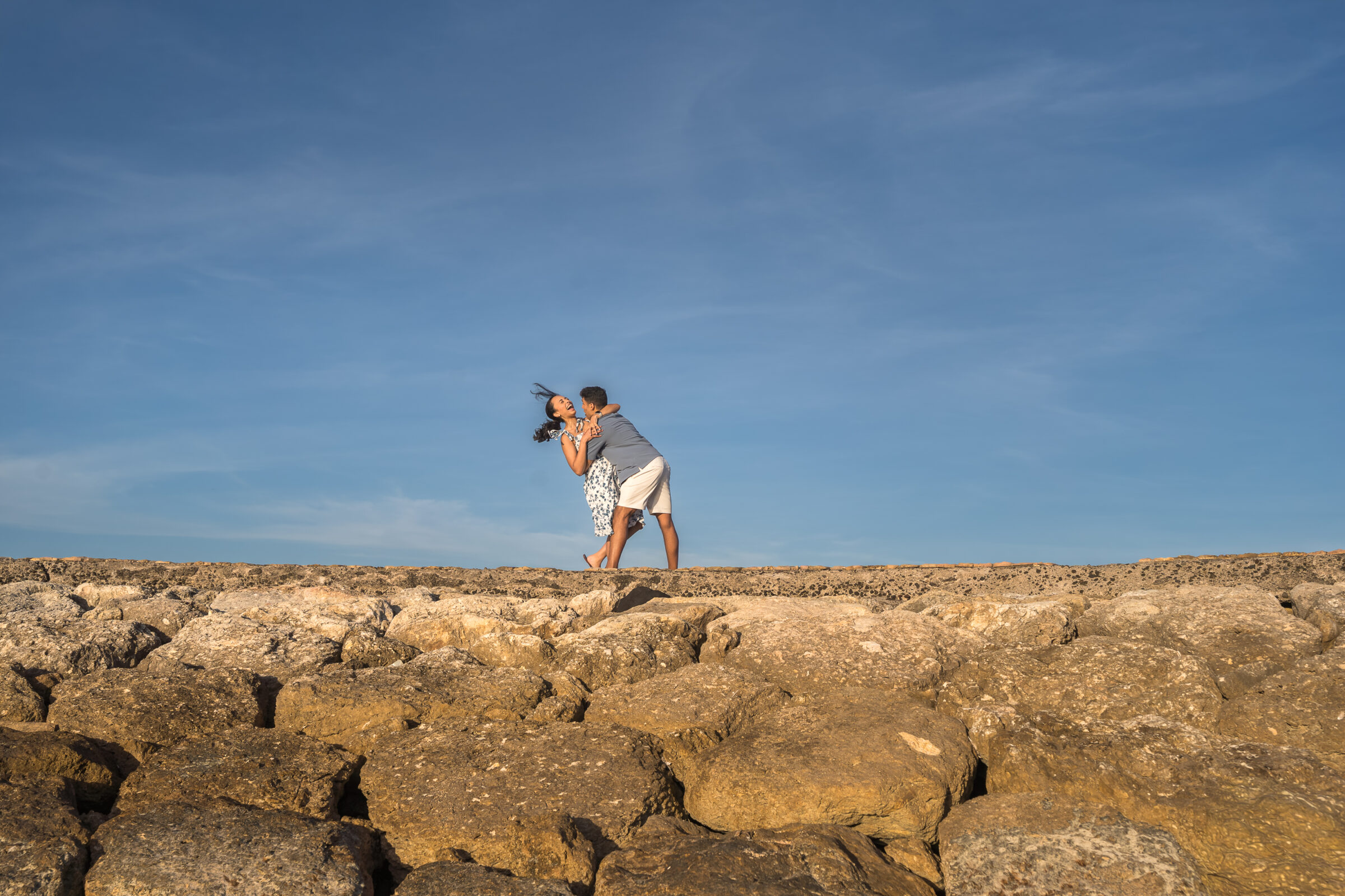 Nusa Dua Beach Hotel - taking a photo by the sea