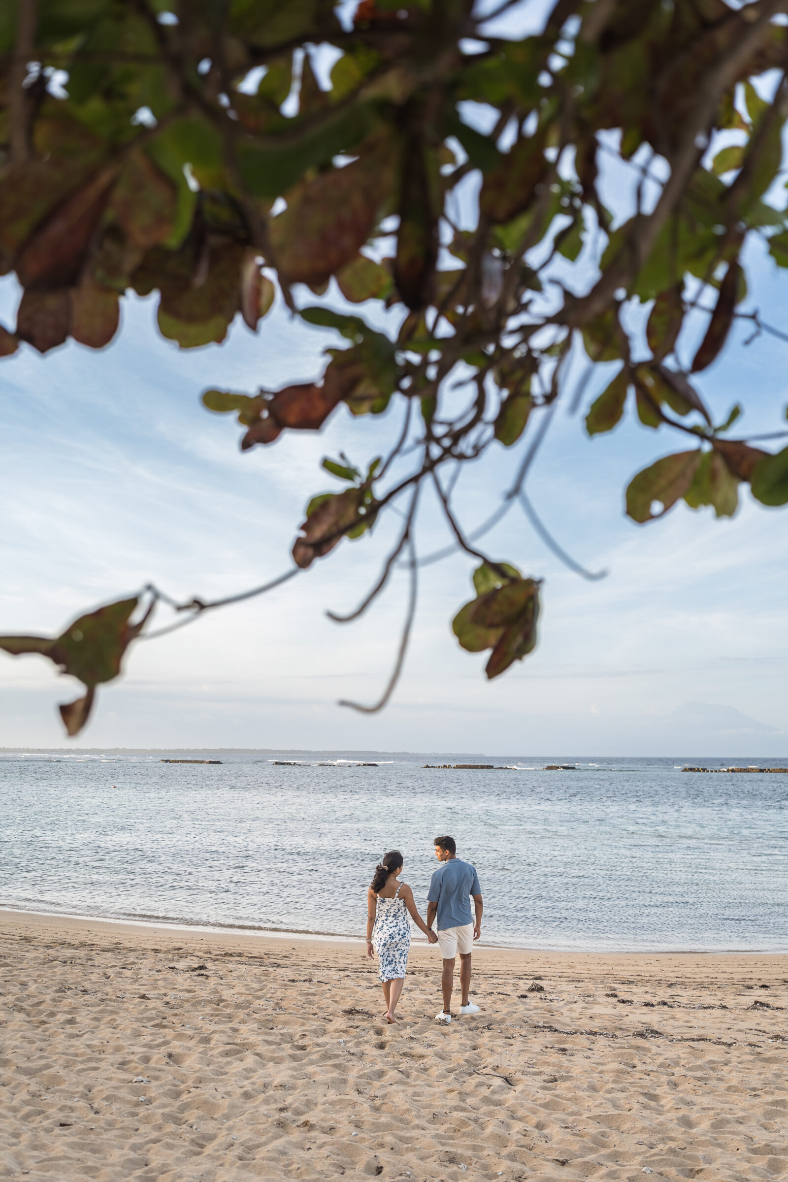 Nusa Dua Beach Hotel - walking on the beach