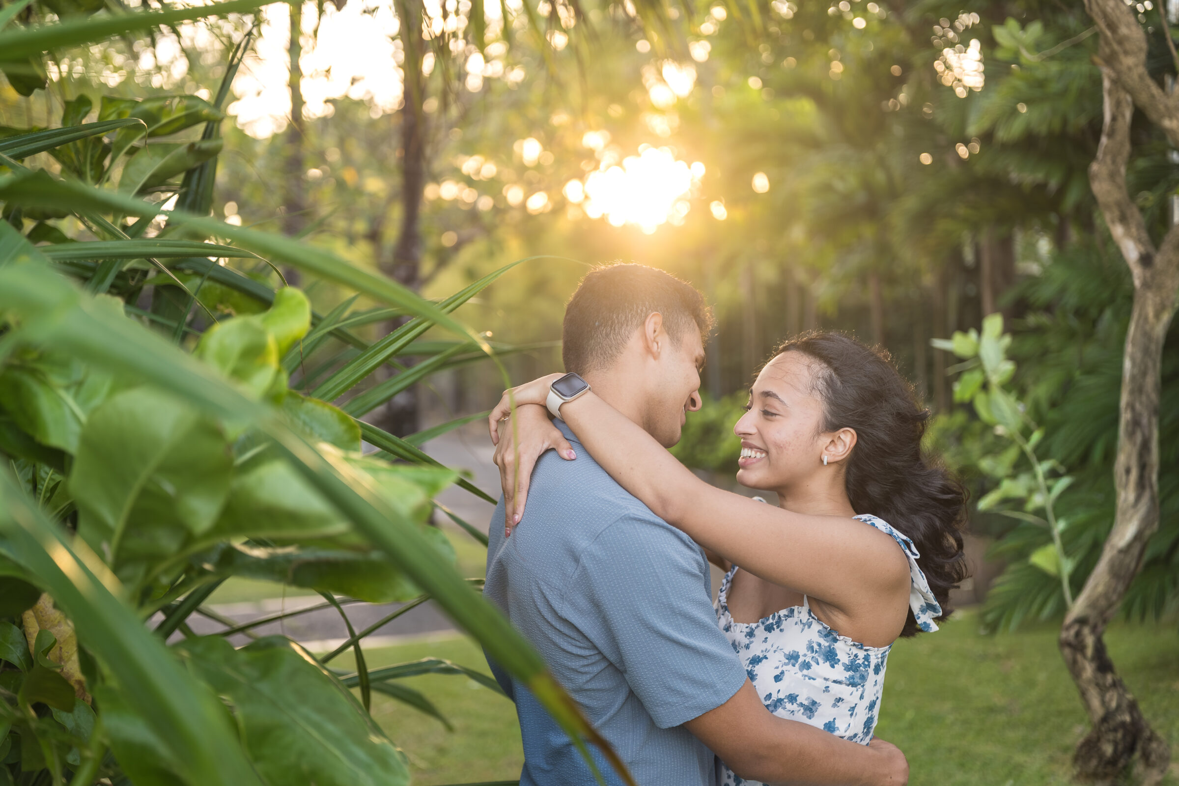 Nusa Dua Beach Hotel - embrace at golden hour