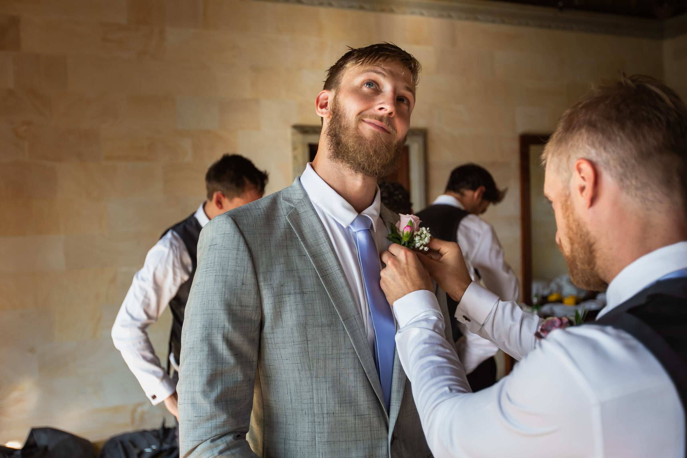 The Royal Pita Maha - groom getting ready