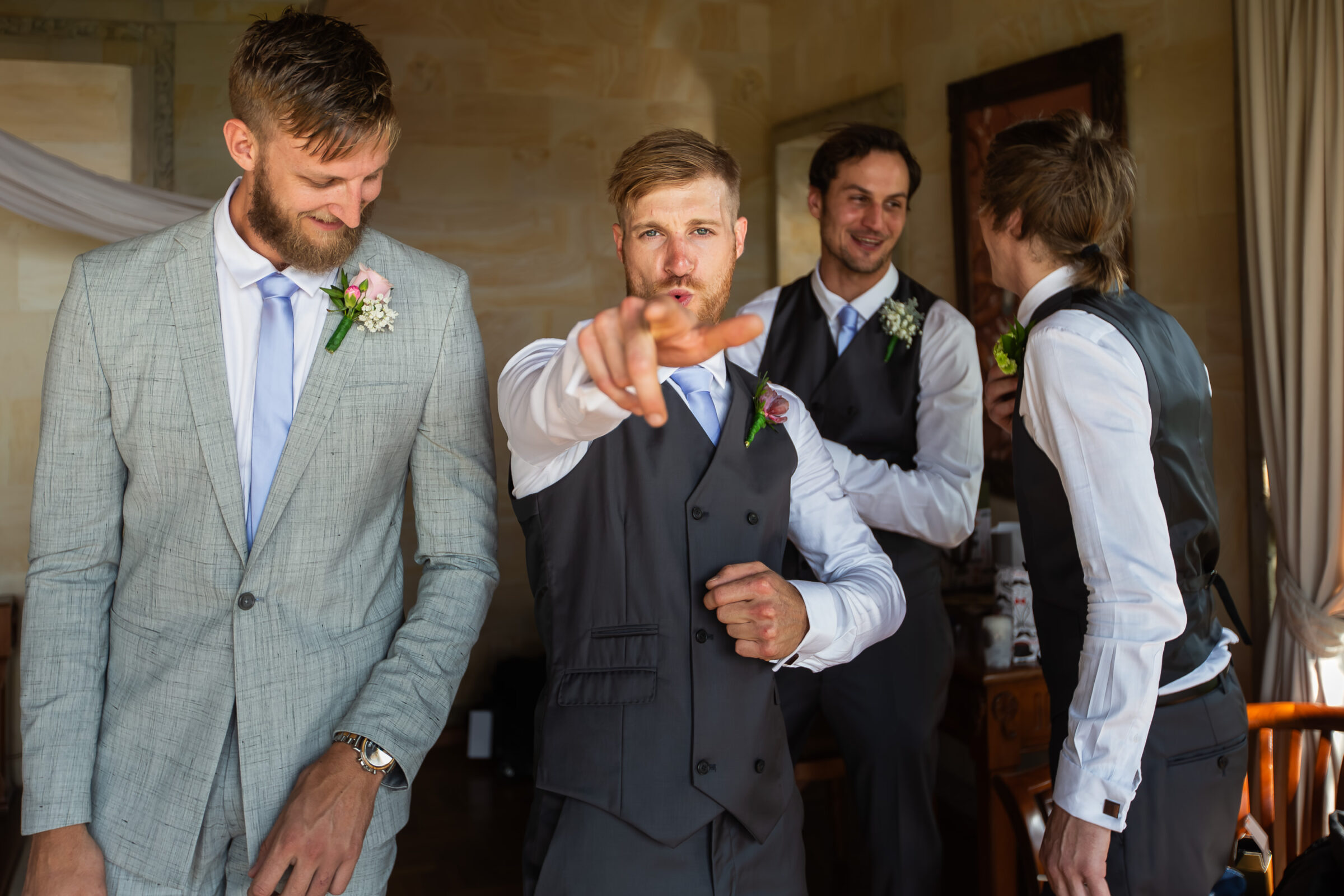 The Royal Pita Maha - groom and groomsmen