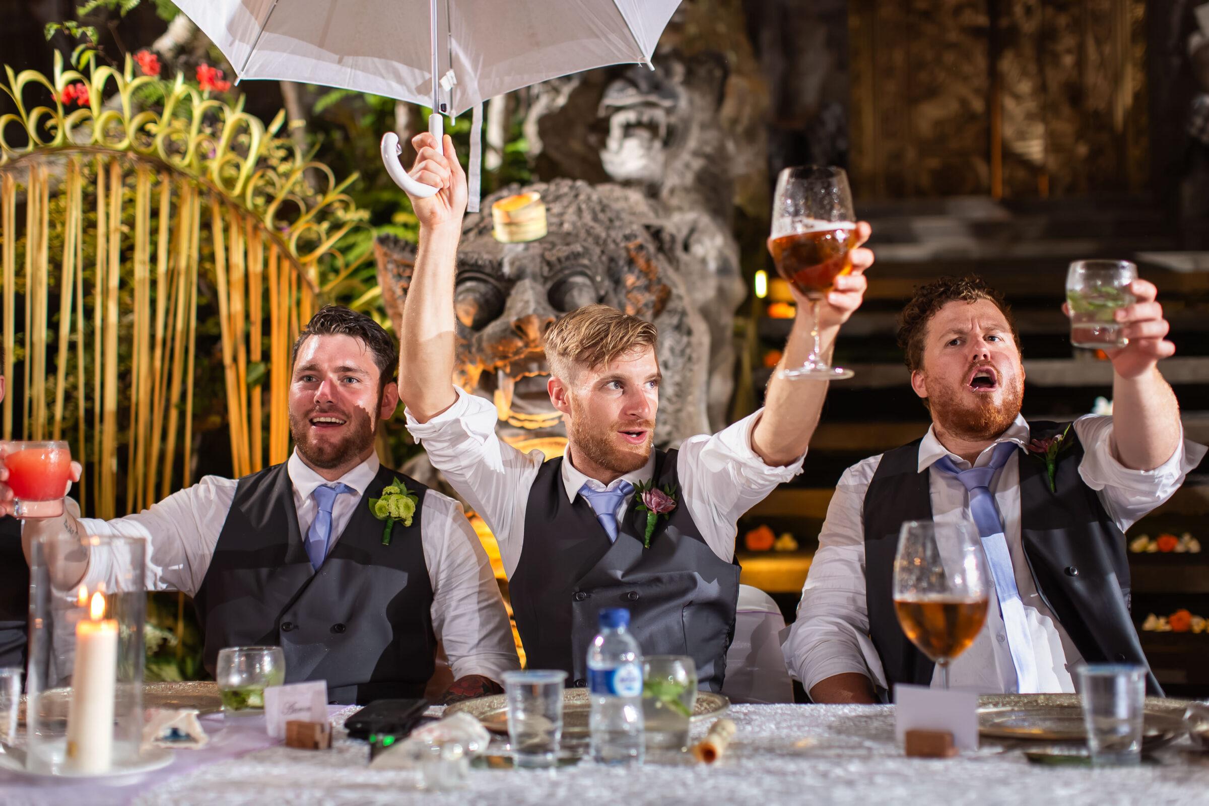The Royal Pita Maha - cheers at the head table